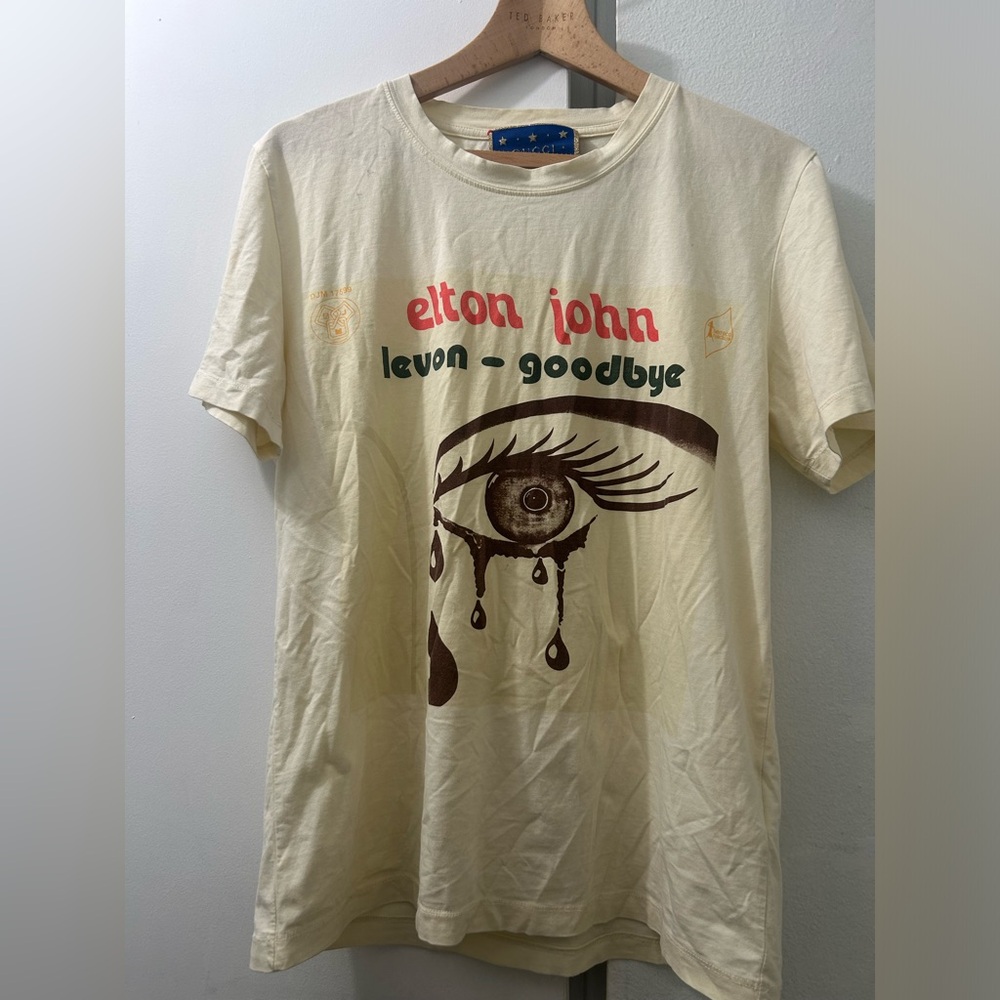 Gucci t shirt Elton John